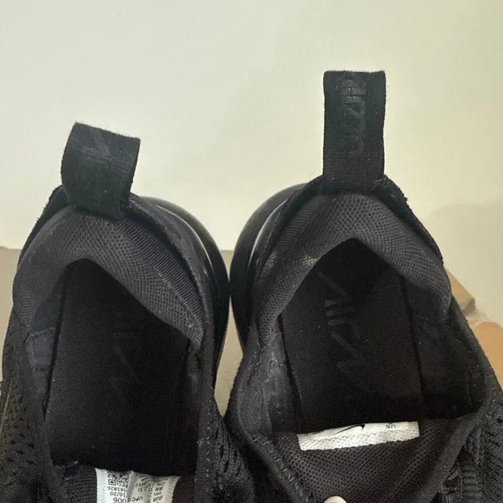 Nike Air Max 270 ‘Triple Black’ Women Sneakers- SZ 6